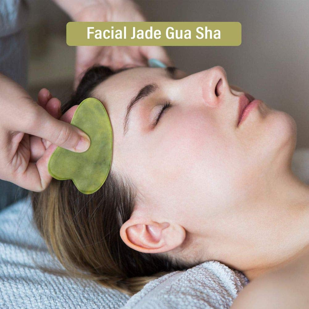 Jade Roller for Face , Eye, Neck, Body for Skin Tightening