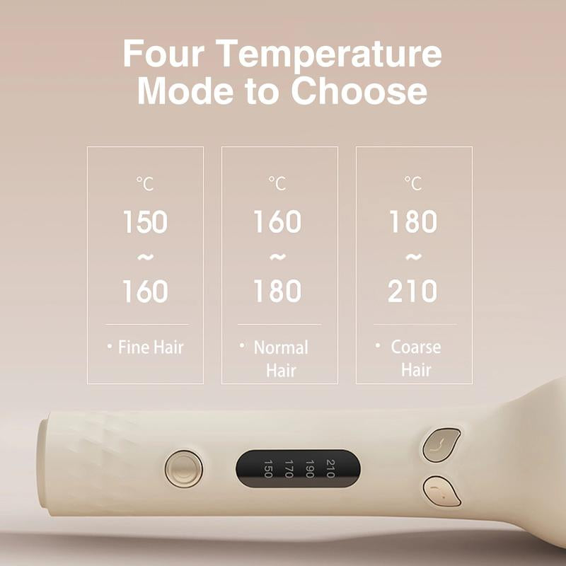 Hair Curler with Fast Heating Ceramic Iron Technology for No Damage