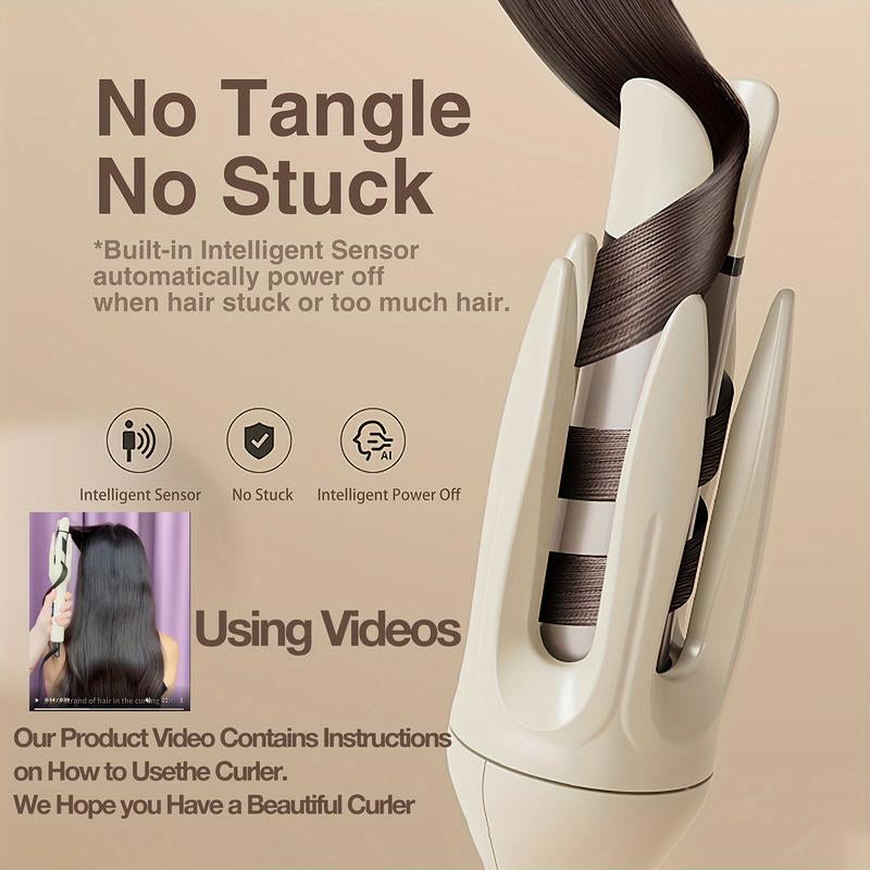Hair Curler with Fast Heating Ceramic Iron Technology for No Damage