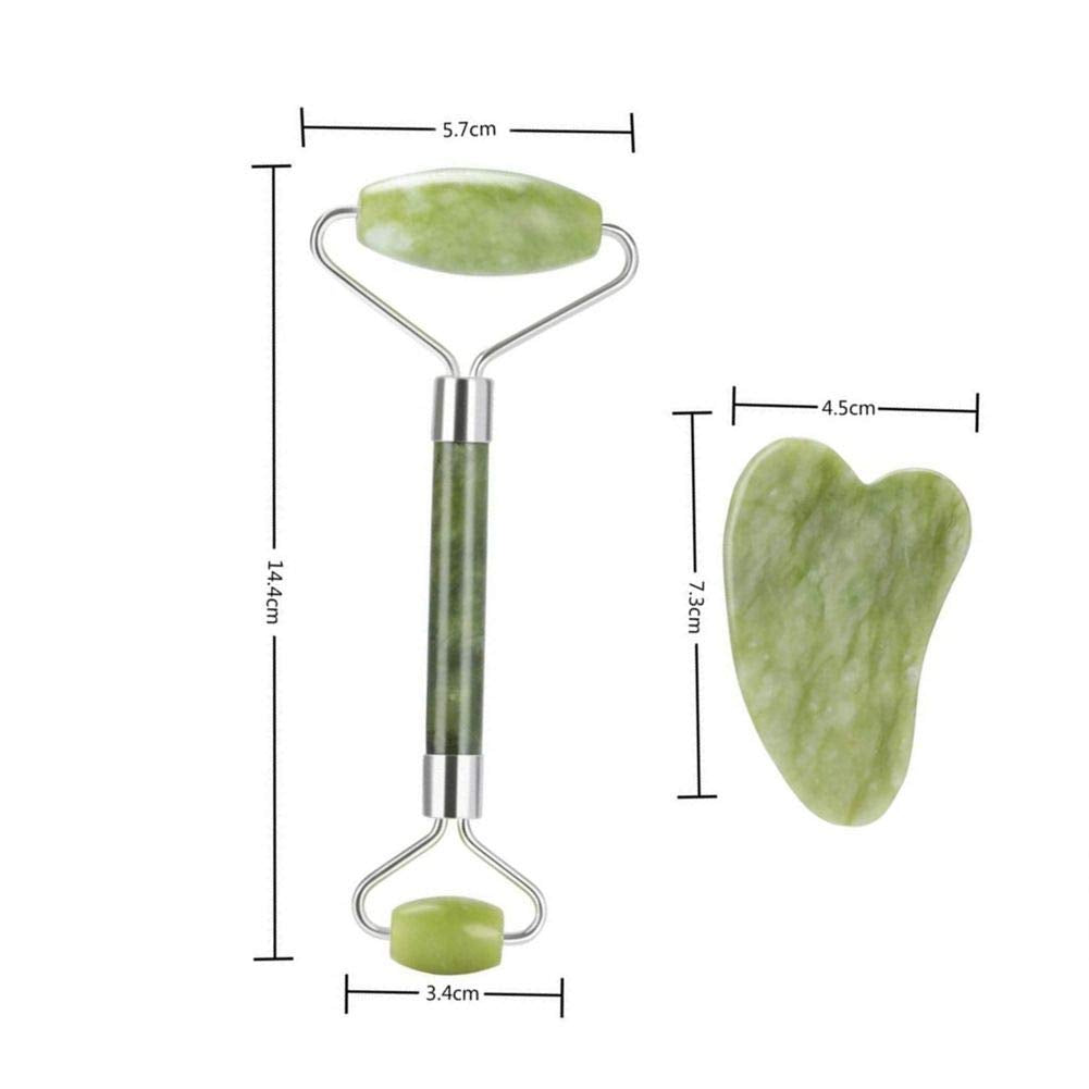 Jade Roller for Face , Eye, Neck, Body for Skin Tightening