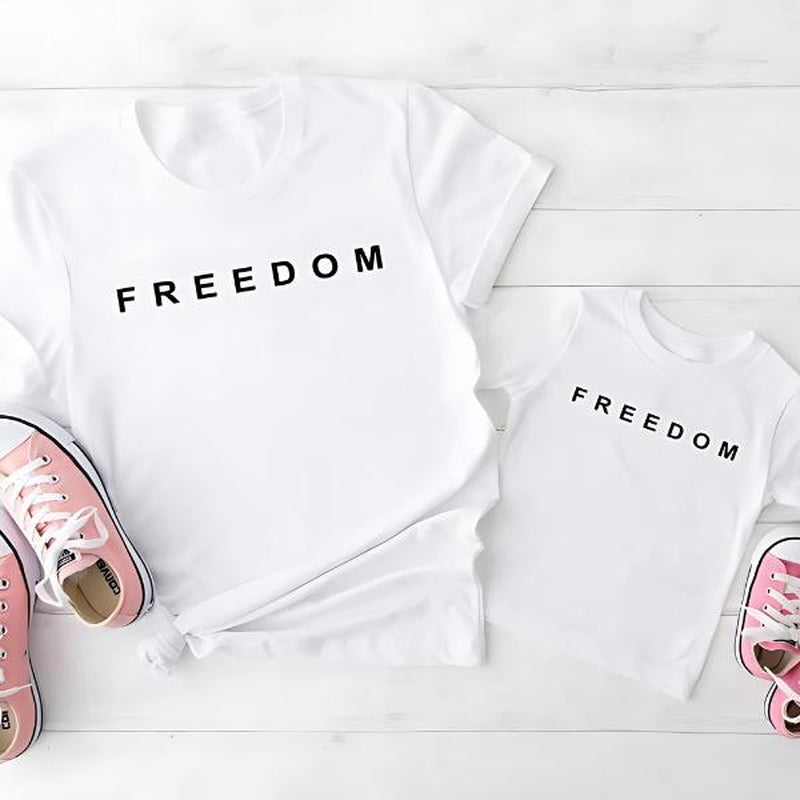 Freedom Graphic Tee Unisex Soft Cotton, Breathable & Stylish Design T-Shirt
