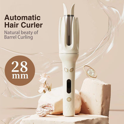 Hair Curler with Fast Heating Ceramic Iron Technology for No Damage 